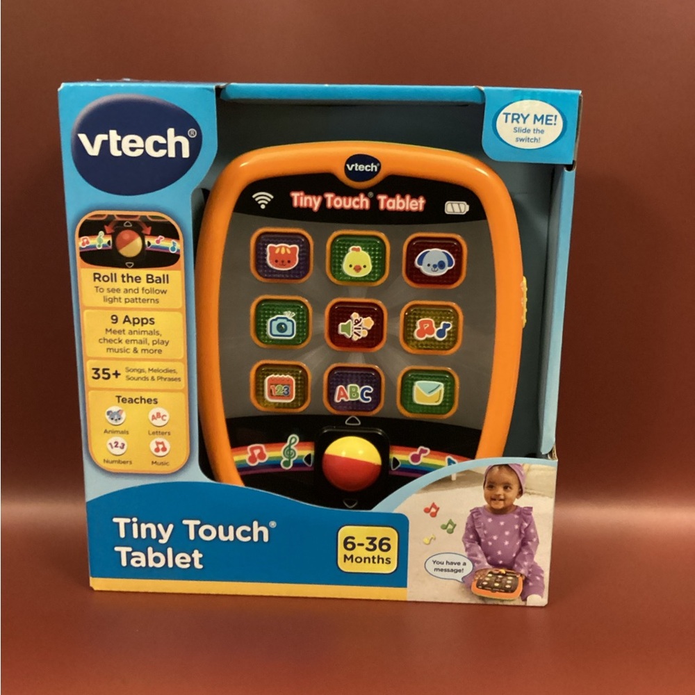 VTech Tiny Touch Tablet - Bright Orange